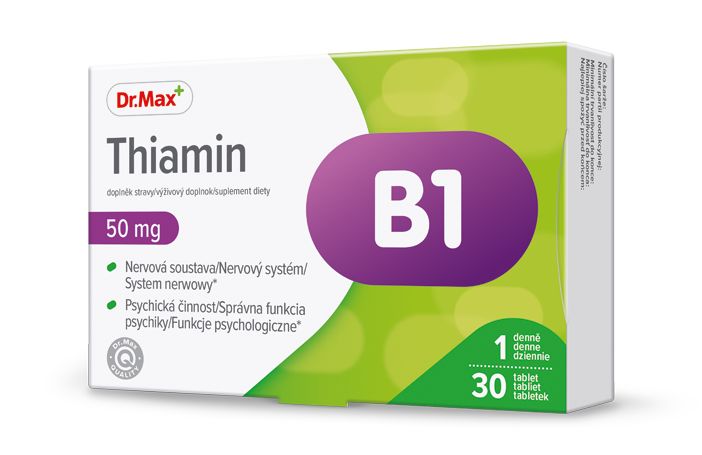 Dr. Max Thiamin B1 50 mg 30 tablet Dr. Max