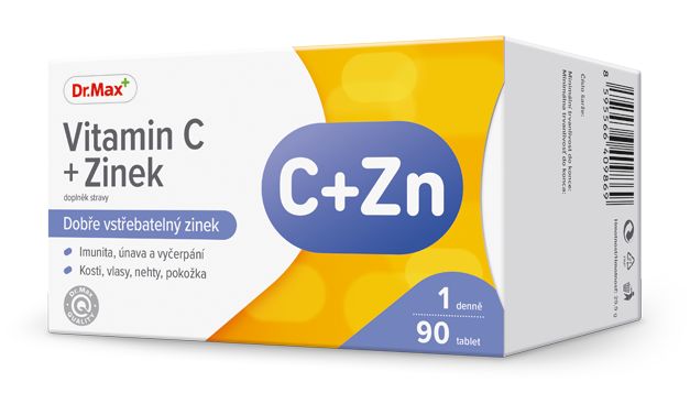Dr. Max Vitamin C + Zinek 90 tablet Dr. Max