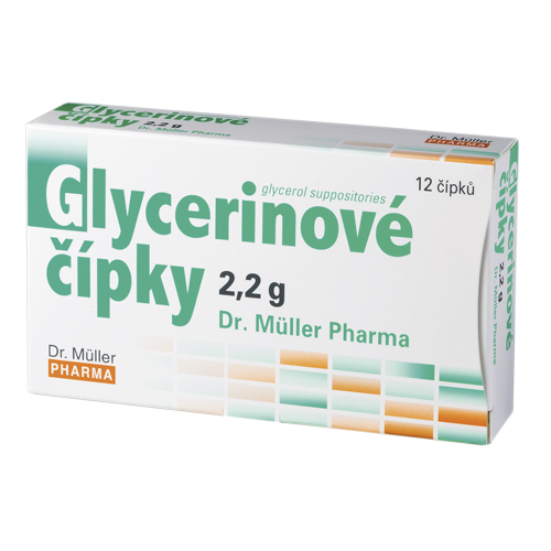 Dr. Müller Glycerinové čípky 2