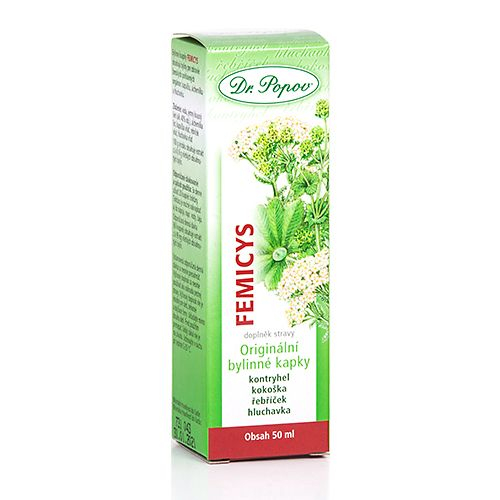 Dr. Popov Femicys bylinné kapky 50 ml Dr. Popov