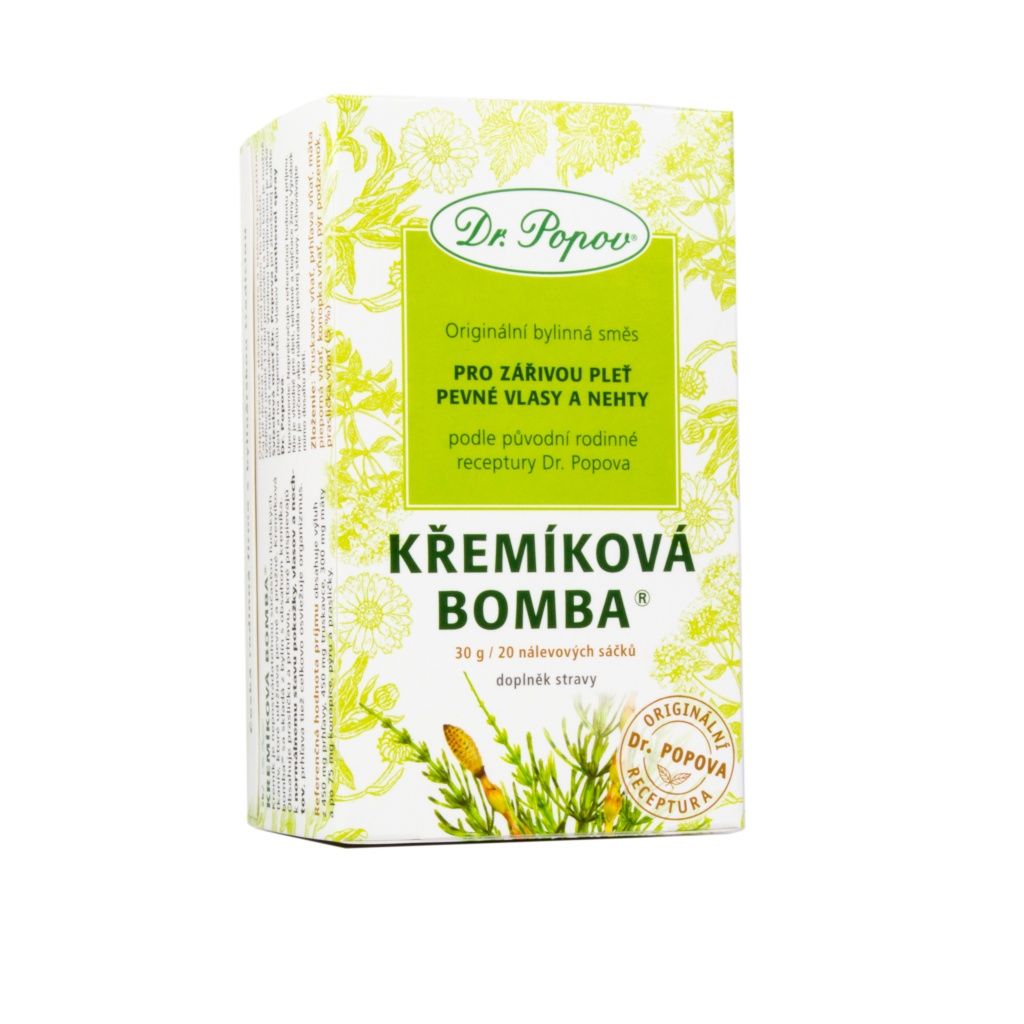 Dr. Popov Křemíková bomba porcovaný čaj 20x1