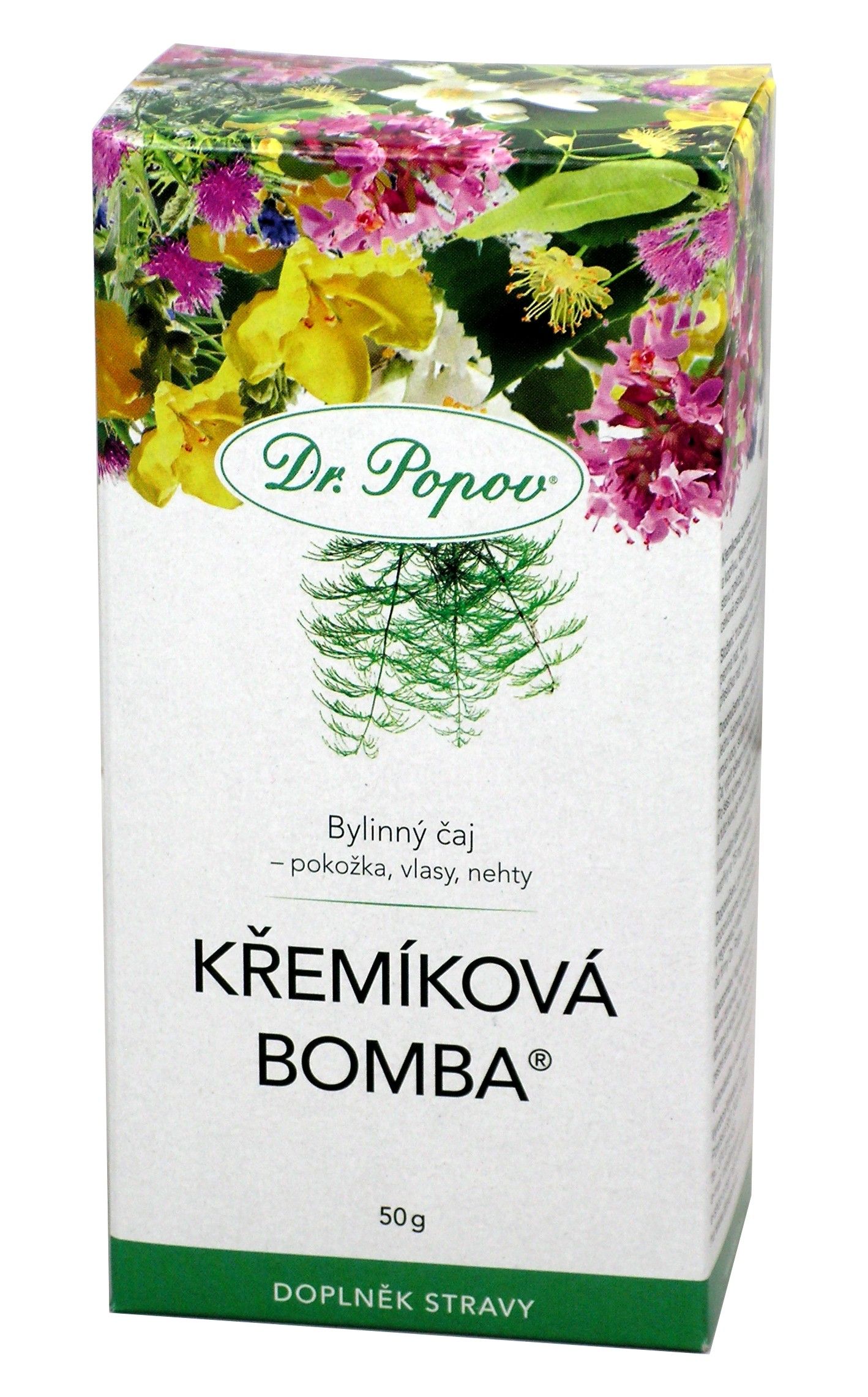 Dr. Popov Křemíková bomba sypaný čaj 50 g Dr. Popov
