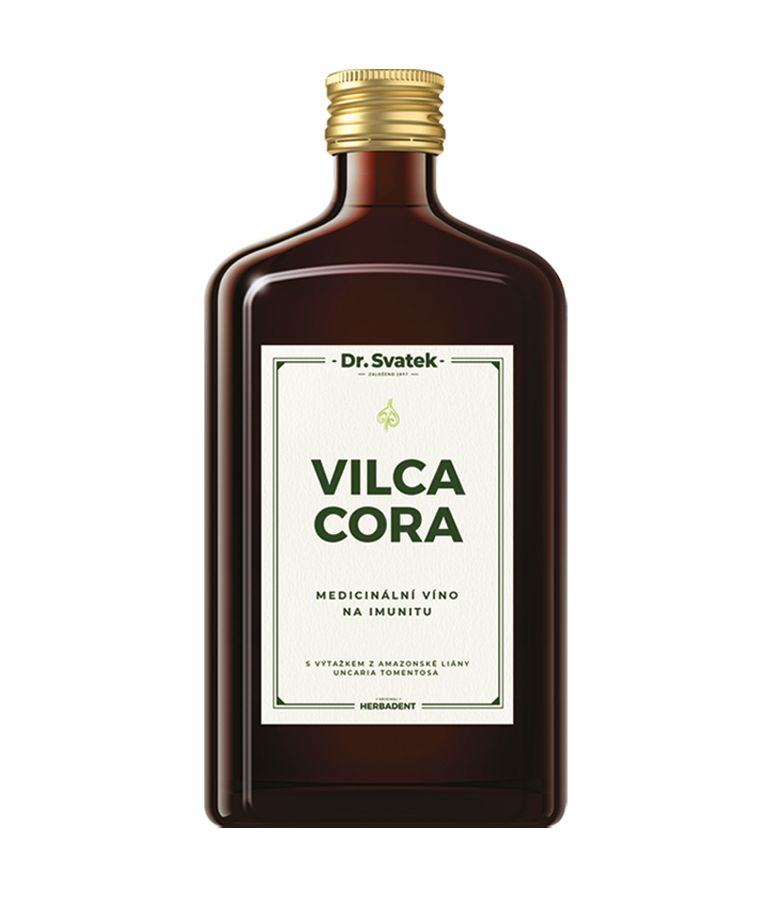 Dr. Svatek VILCACORA sladové víno na imunitu 500 ml Dr. Svatek