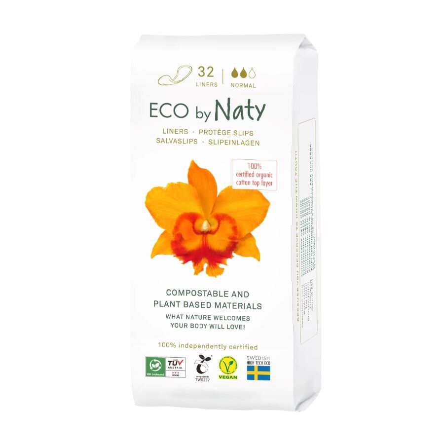 ECO by Naty ECO normal dámské slipové vložky 32 ks ECO by Naty