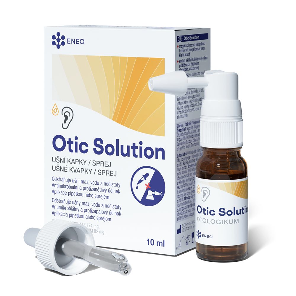 ENEO Otic Solution ušní kapky/sprej 10 ml ENEO