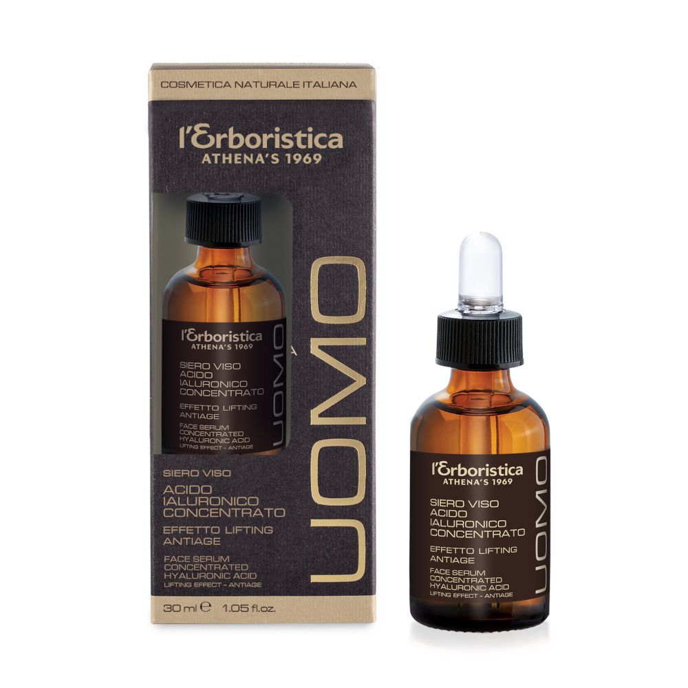 Erboristica Pleťové hyaluronové sérum pro muže anti-age 30 ml Erboristica