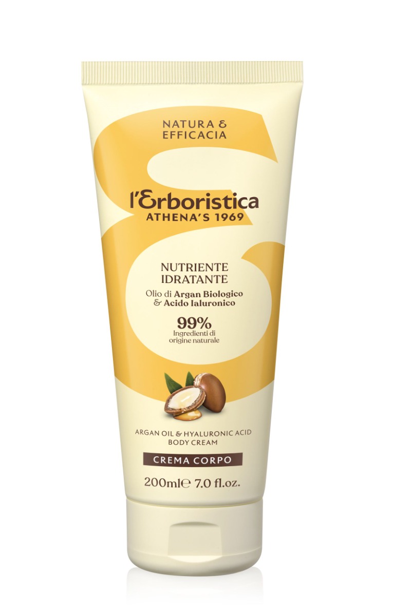Erboristica Tělový krém hydratační s arganovým olejem 200 ml Erboristica