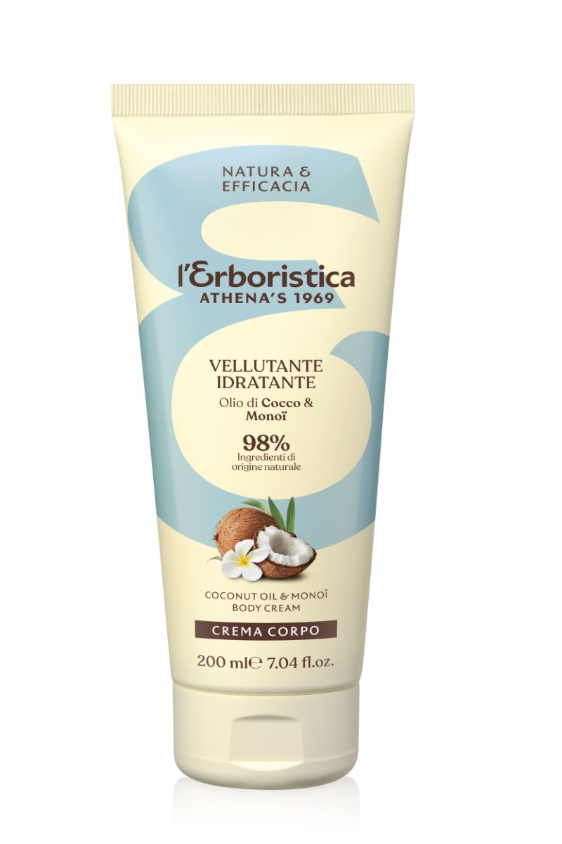 Erboristica Tělový krém s kokosovou vůní 200 ml Erboristica