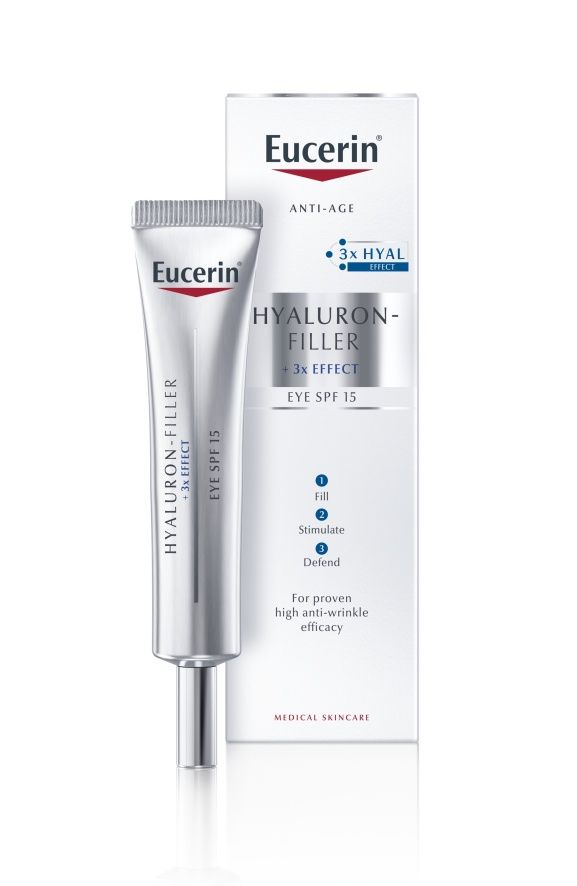 Eucerin Hyaluron-Filler + 3x Effect oční krém proti vráskám 15 ml Eucerin