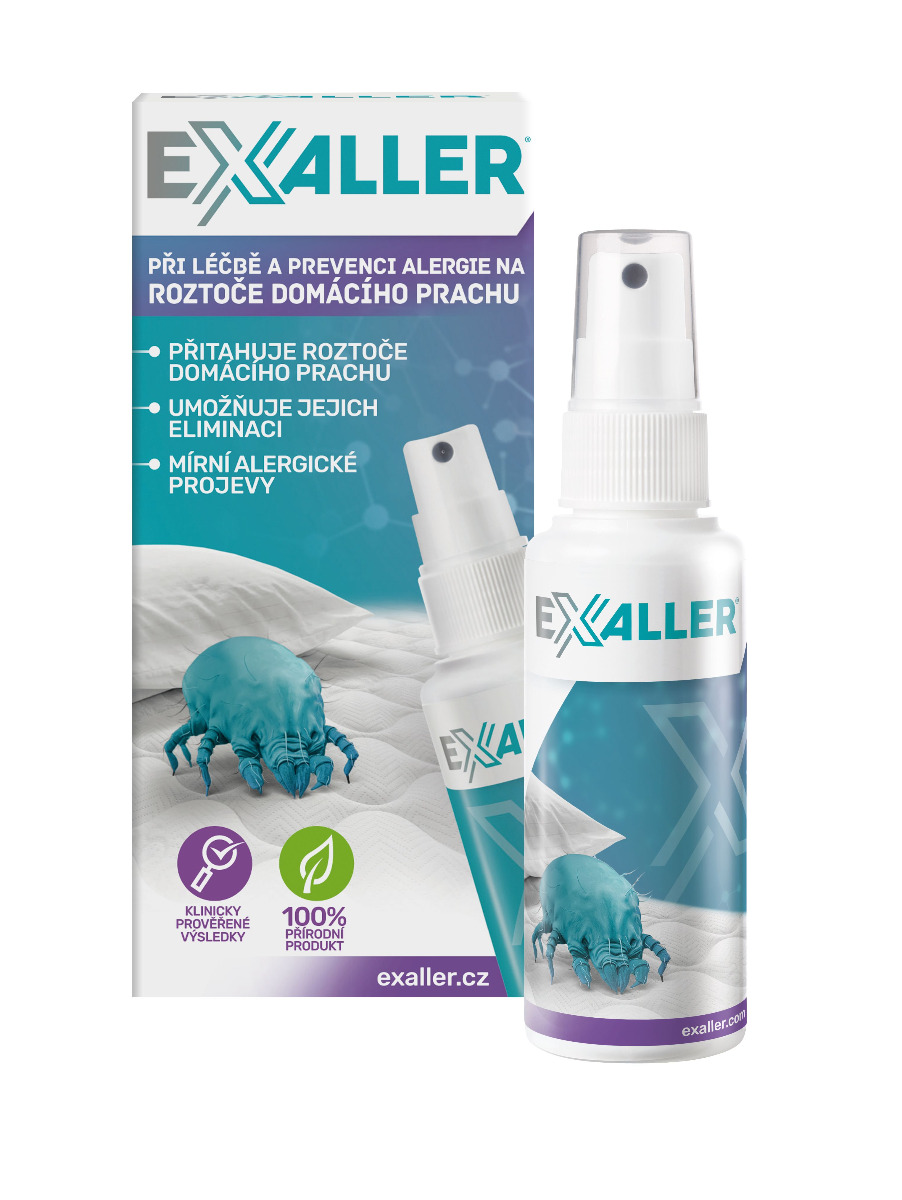 ExAller při alergii na roztoče domácího prachu 75 ml ExAller