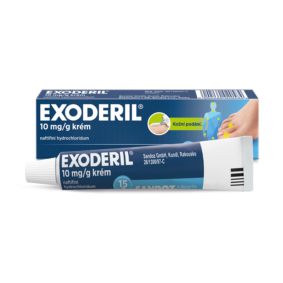 Exoderil krém 15 g Exoderil