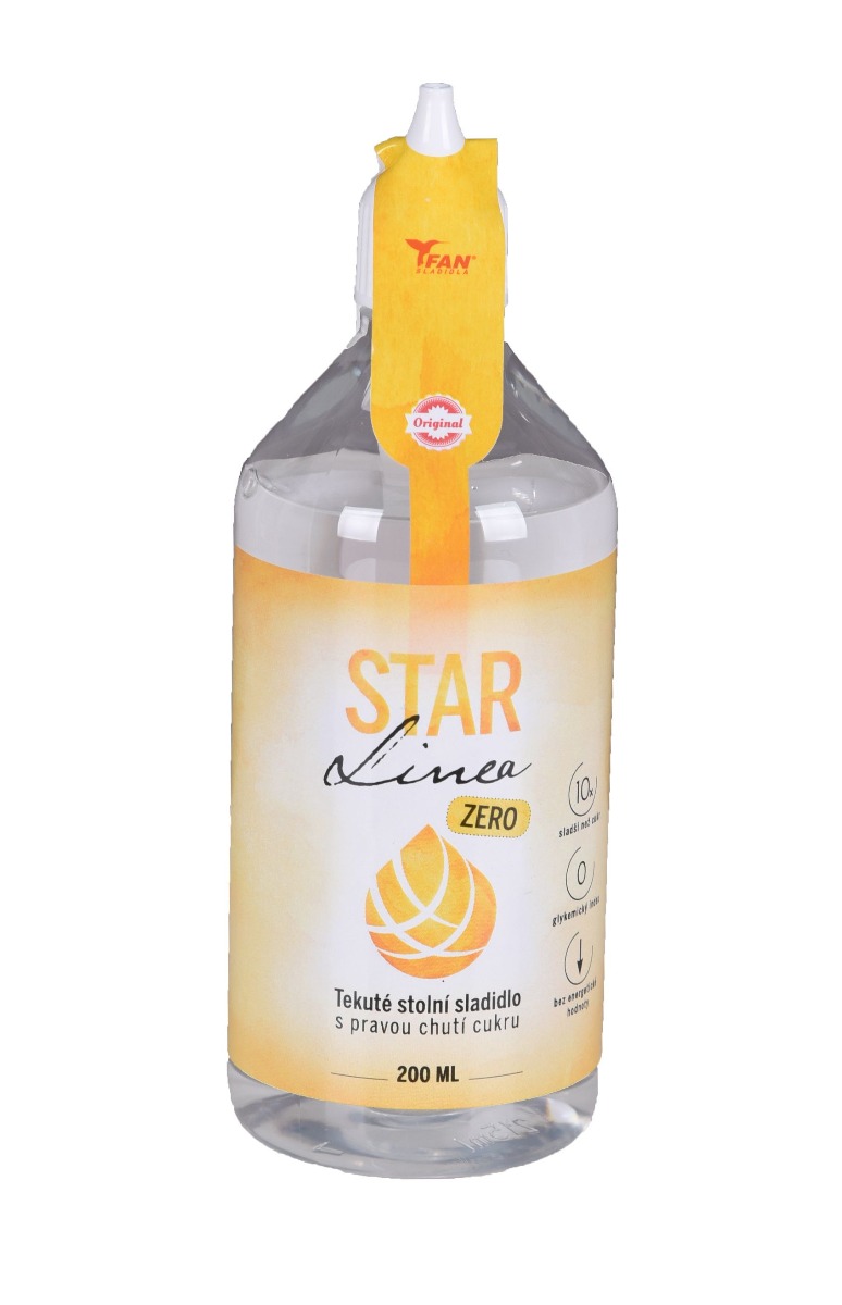 FAN sladidla STARLinea tekuté stolní sladidlo 200 ml FAN sladidla