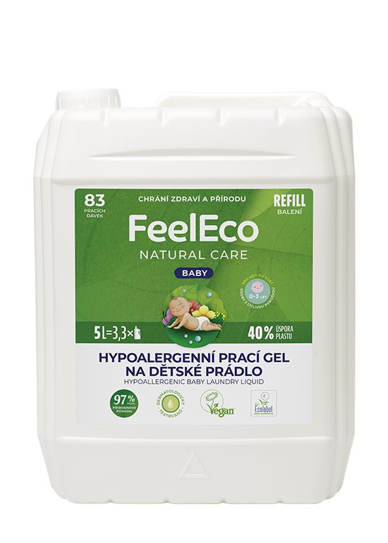 Feel Eco Hypoalergenní prací gel Baby 5 l Feel Eco