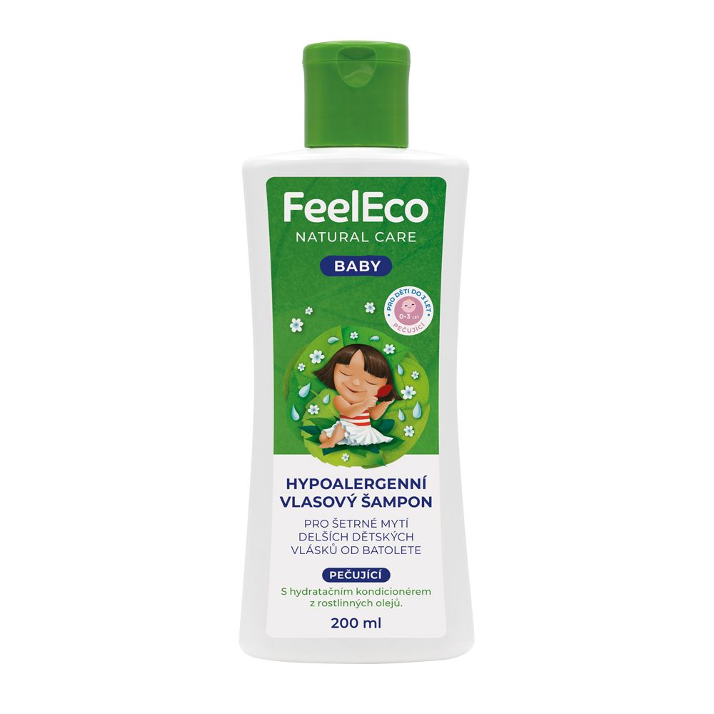 Feel Eco Hypoalergenní vlasový šampon Baby 200 ml Feel Eco