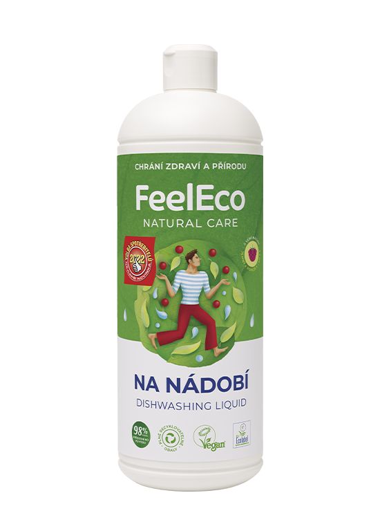 Feel Eco Na nádobí s vůní maliny 1 l Feel Eco