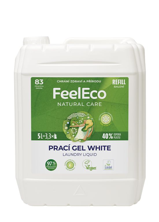 Feel Eco Prací gel white 5 l Feel Eco
