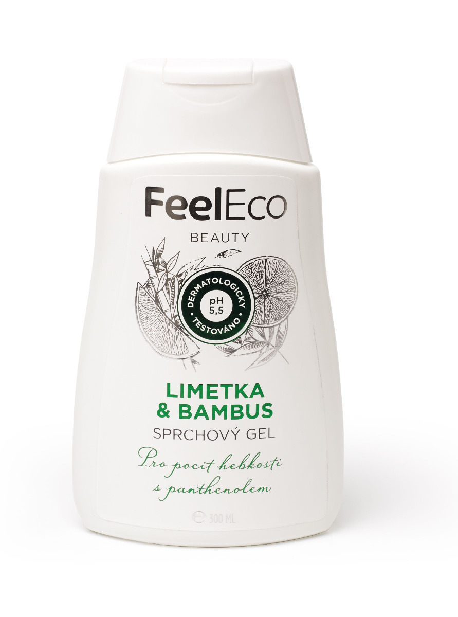 Feel Eco Sprchový gel Limetka & Bambus 300 ml Feel Eco