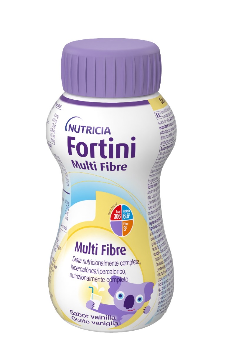 Fortini Pro děti s vlákninou Vanilka 200 ml Fortini