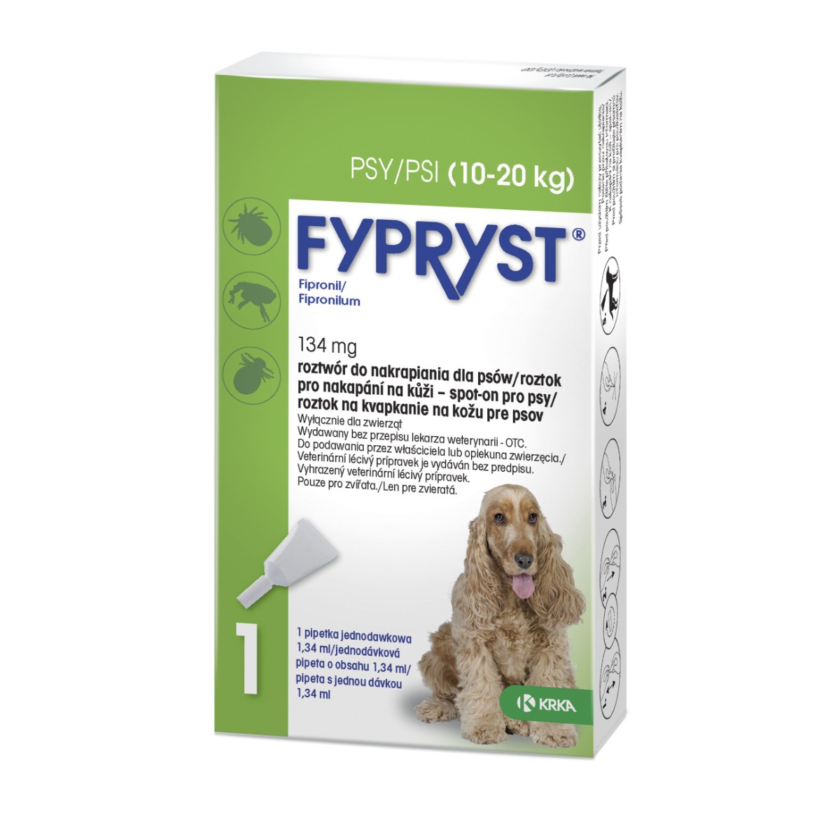 Fypryst Spot-on M pes 10-20 kg 1 pipeta Fypryst