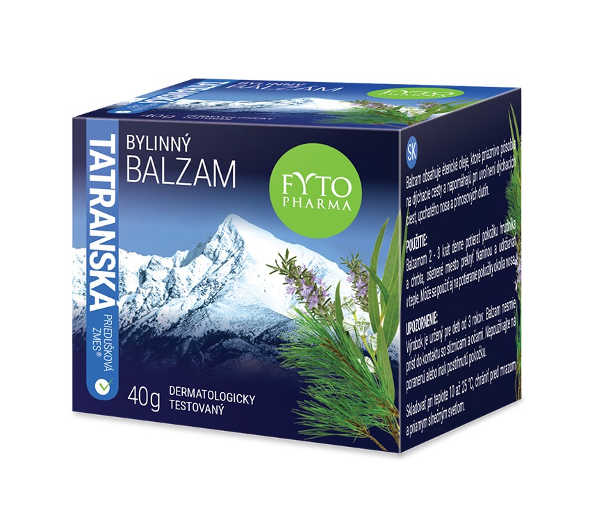 Fytopharma Tatranská průdušková směs balzám 40 g Fytopharma