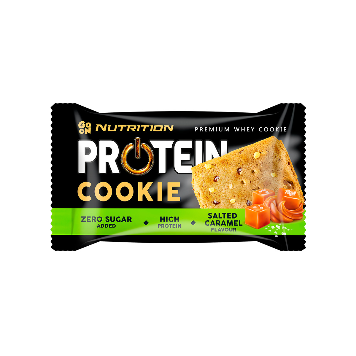 GO ON! Proteinová sušenka slaný karamel 50 g GO ON!
