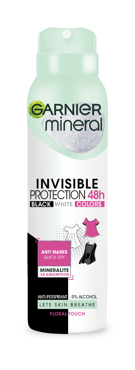 Garnier Mineral Invisible minerální deodorant 150 ml Garnier