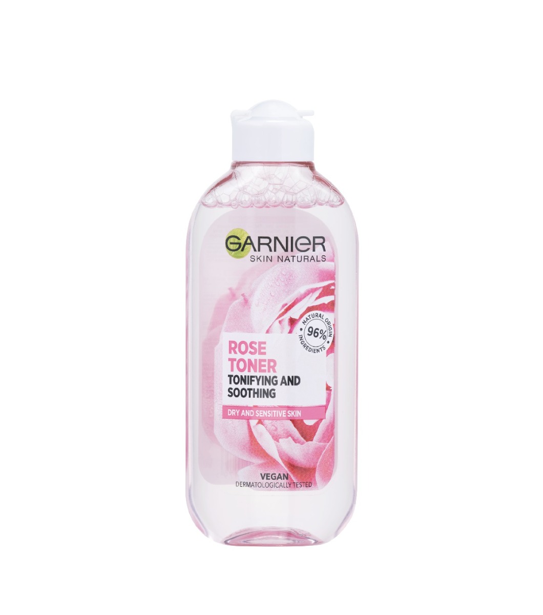 Garnier Skin Naturals Botanical pleťová voda s květy růže 200 ml Garnier