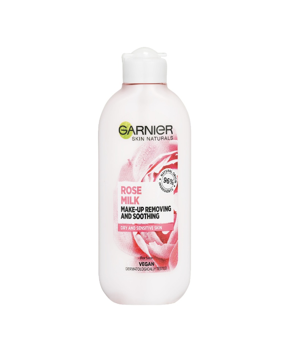 Garnier Skin Naturals Odličovací mléko s květy růže 200 ml Garnier