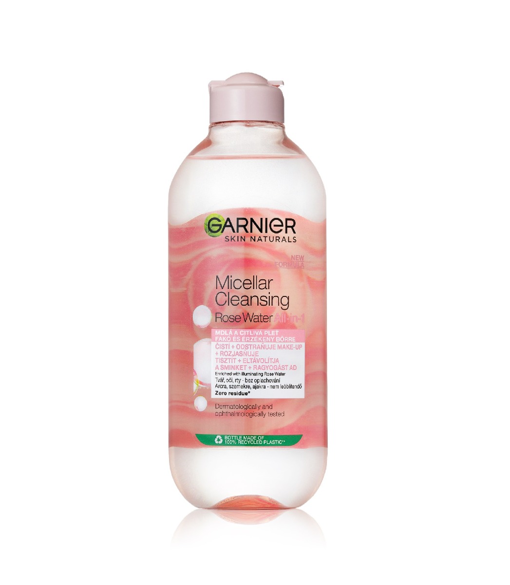 Garnier Skin Naturals micelární voda Rose 400 ml Garnier