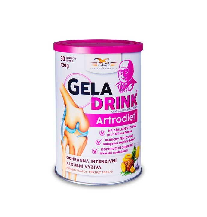 Geladrink Artrodiet ananas nápoj 420 g Geladrink