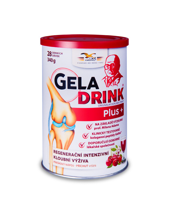 Geladrink Plus višeň nápoj 340 g Geladrink