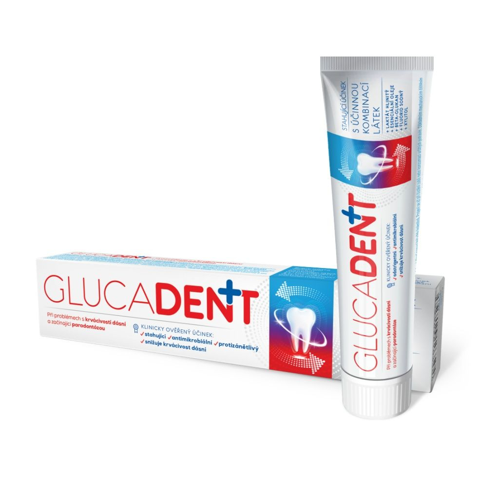 Glucadent + zubní pasta 95 g Glucadent