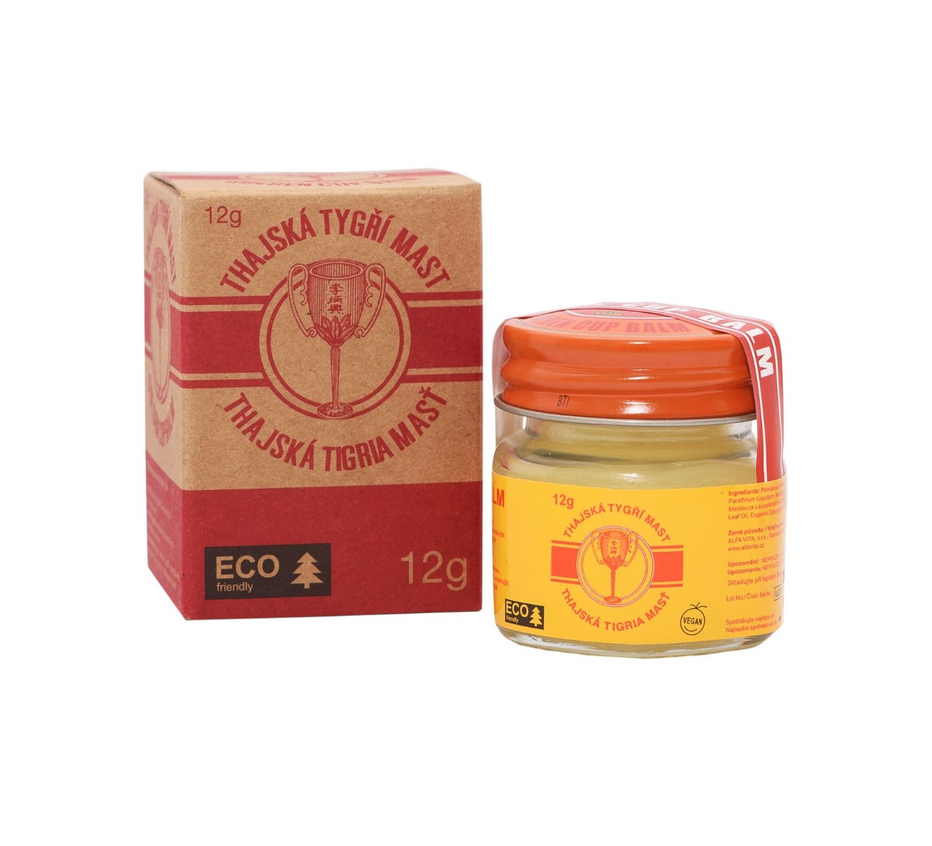 Golden Cup Thajská tygří mast 12 g Golden Cup