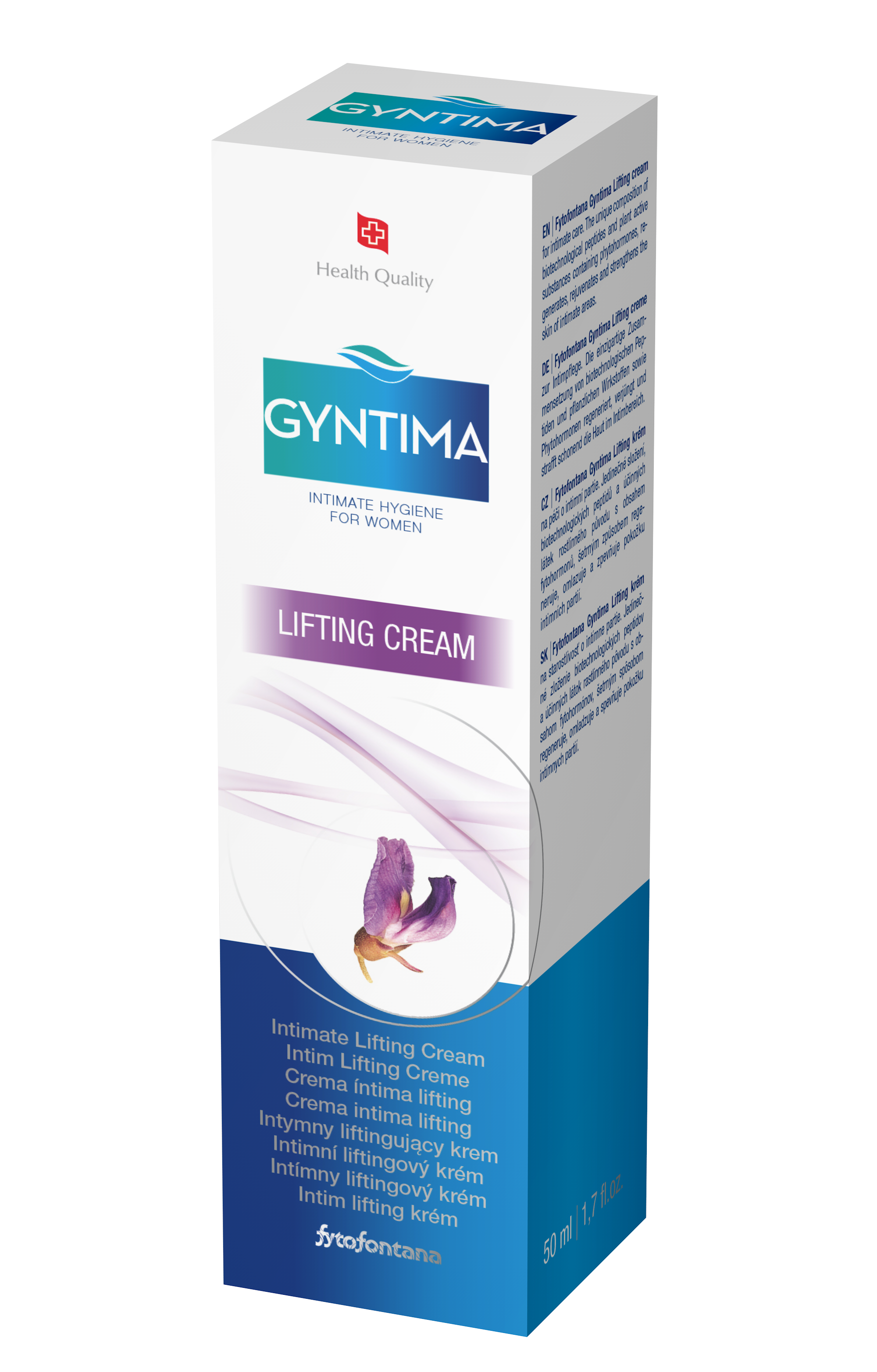 Gyntima Liftingový krém pro intimní partie 50 ml Gyntima