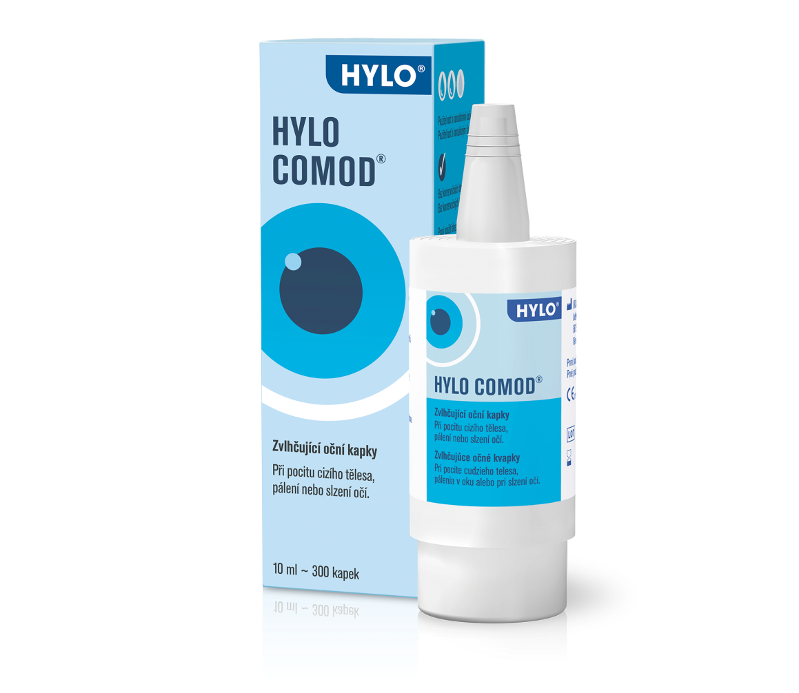HYLO COMOD oční kapky 10 ml HYLO