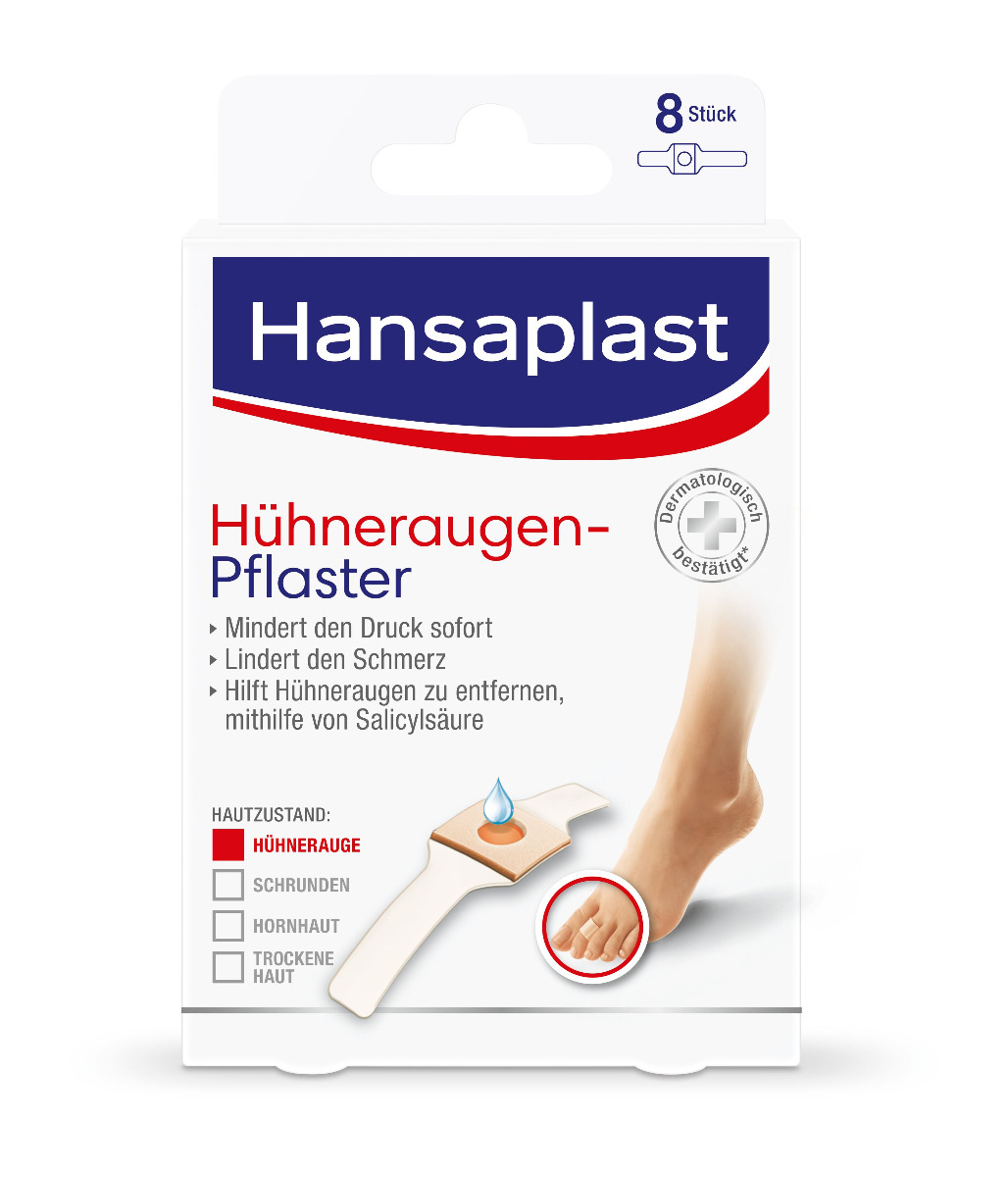 Hansaplast Náplast na kuří oka 8 ks Hansaplast