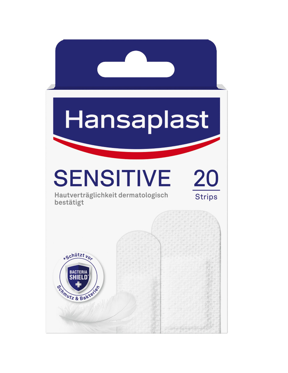 Hansaplast Sensitive náplast 20 ks Hansaplast