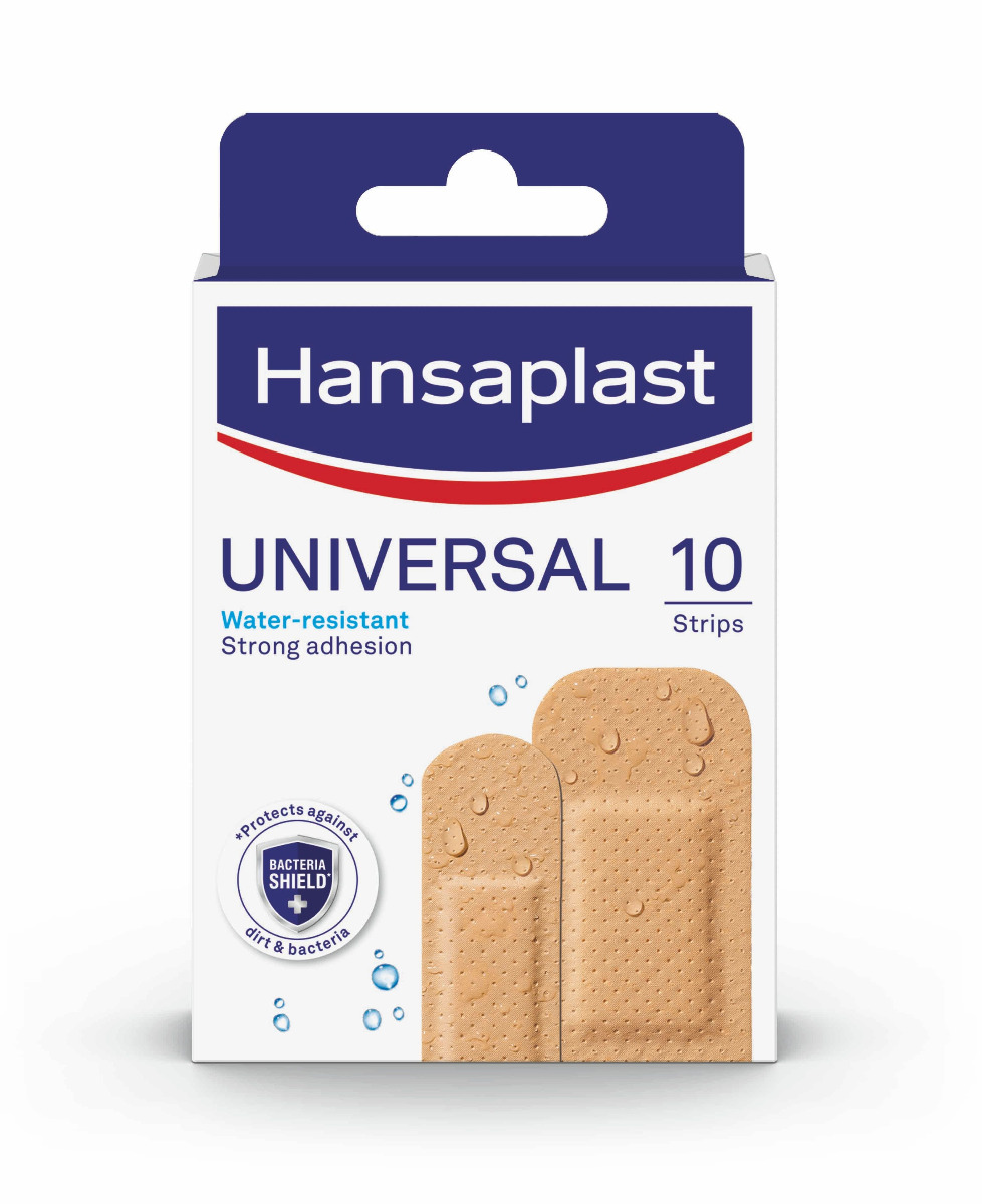 Hansaplast Universal Náplast voděodolná 10 ks Hansaplast