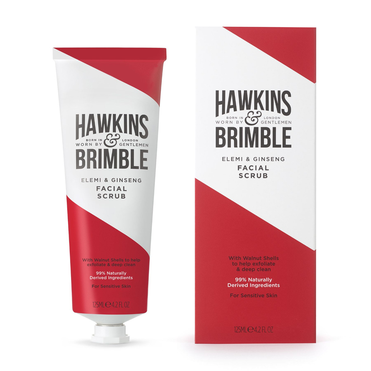 Hawkins & Brimble Pánský pleťový peeling 125 ml Hawkins & Brimble