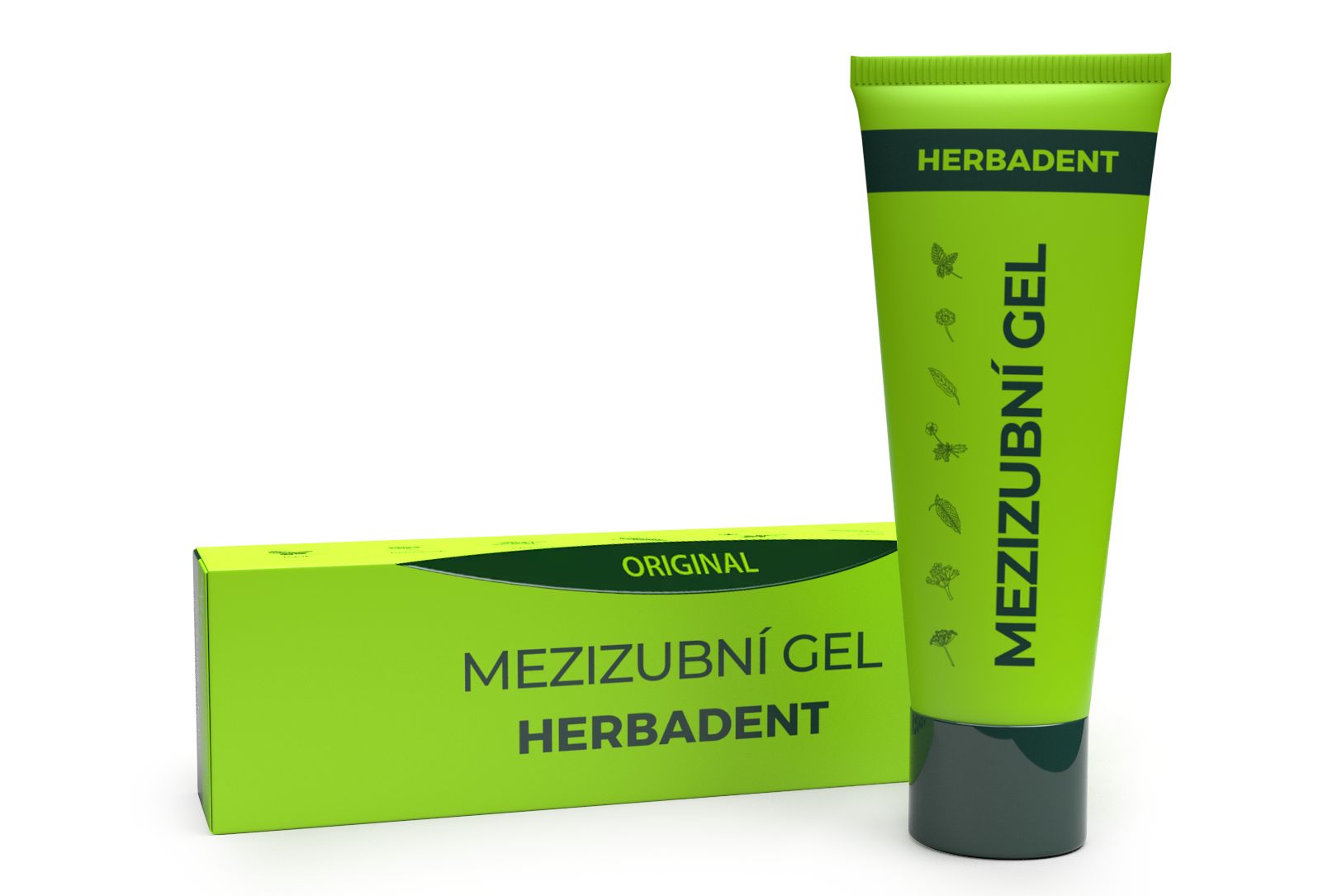 Herbadent Original bylinný mezizubní gel 25 g Herbadent