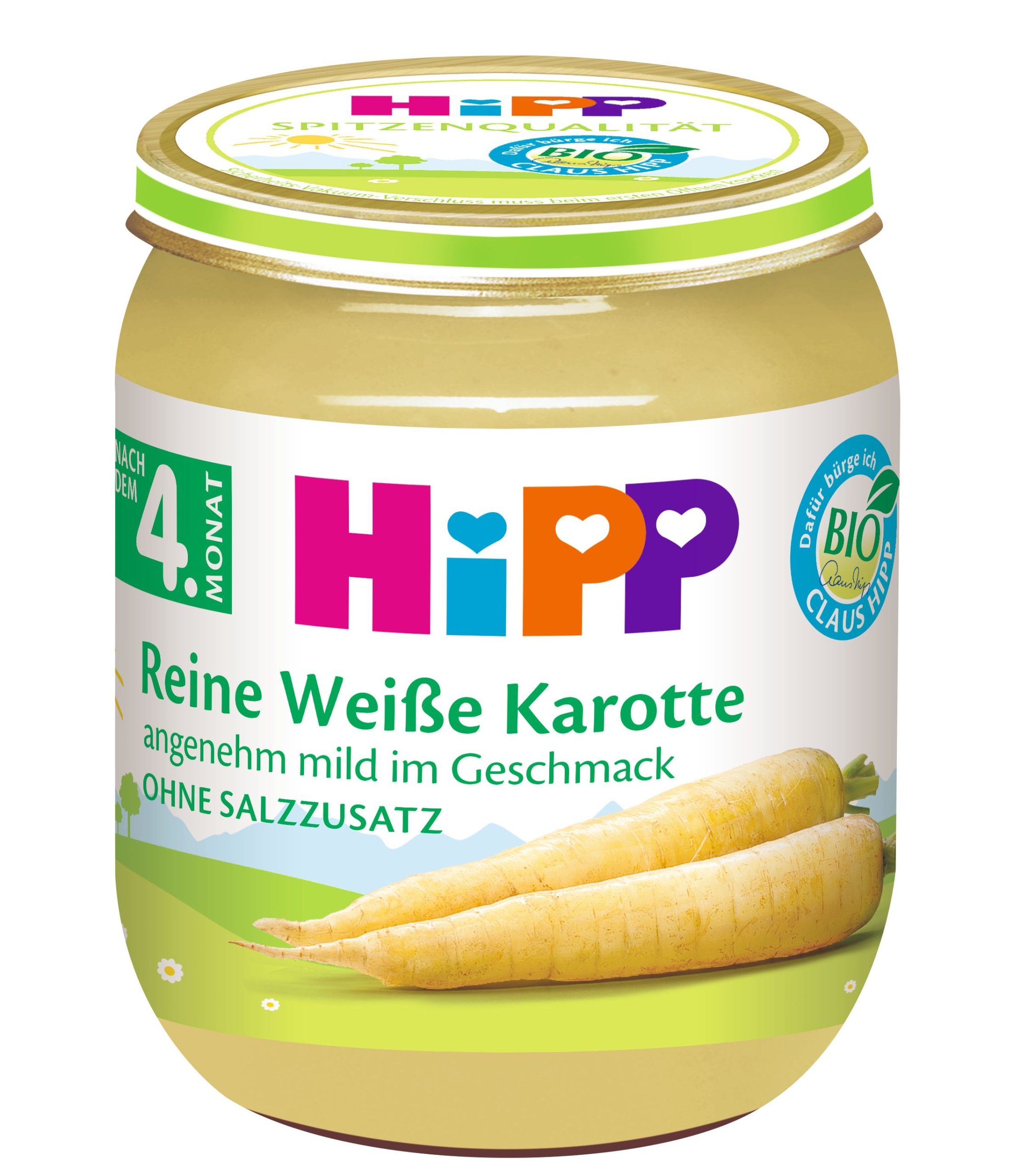 HiPP ZELENINA BIO Bílá mrkev 125g Hipp