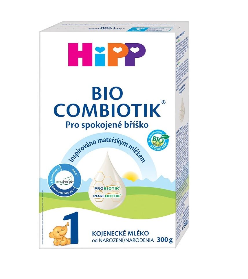 Hipp BIO Combiotik 1 Počáteční mléčná kojenecká výživa 300 g Hipp