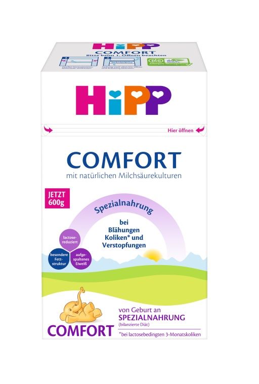 Hipp Comfort Speciální kojenecká výživa 600 g Hipp