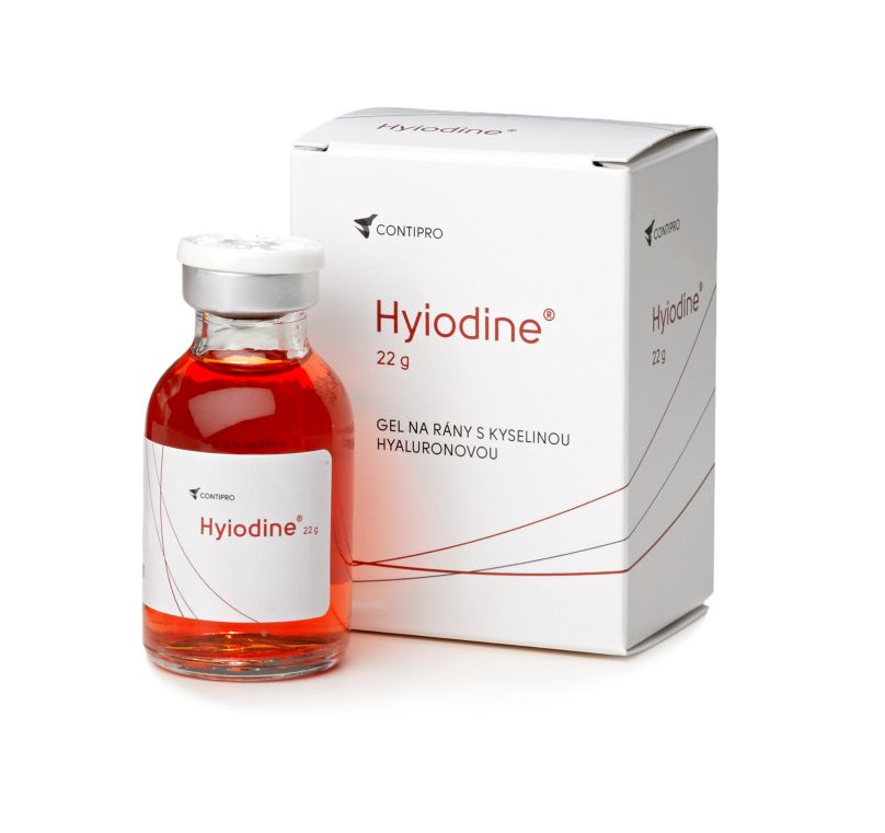 Hyiodine gel na rány 22 g Hyiodine