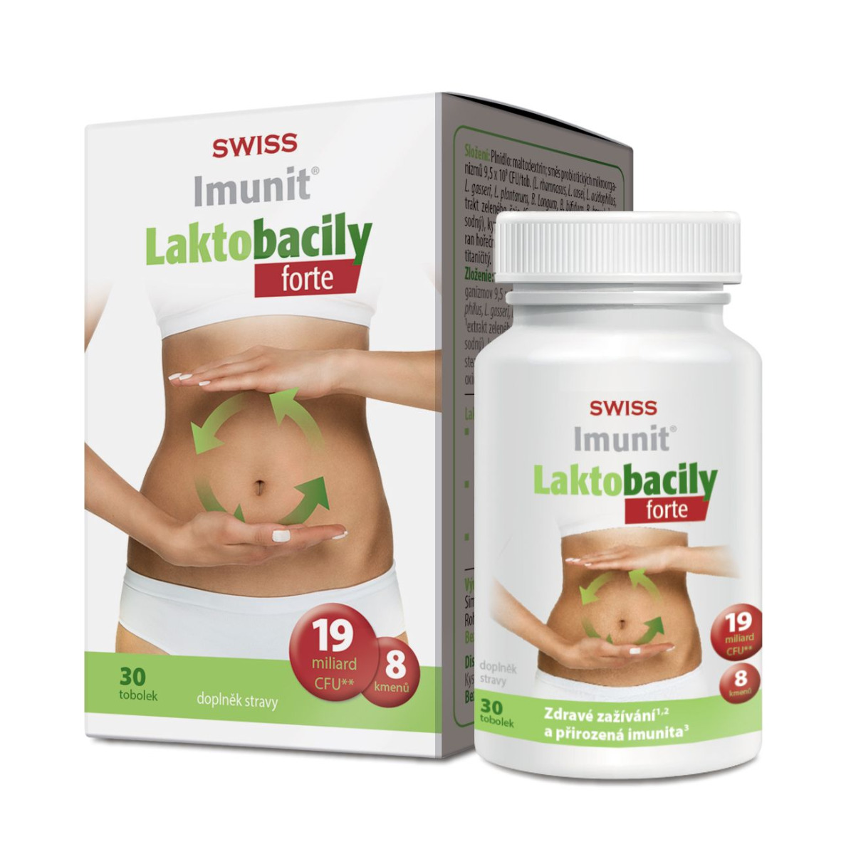 Imunit SWISS Laktobacily FORTE 30 tobolek Imunit
