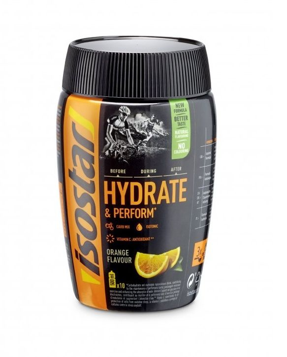 Isostar Hydrate & Perform pomeranč prášek 400 g Isostar