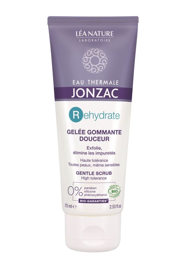JONZAC Rehydrate Jemný peelingový gel BIO 75 ml JONZAC