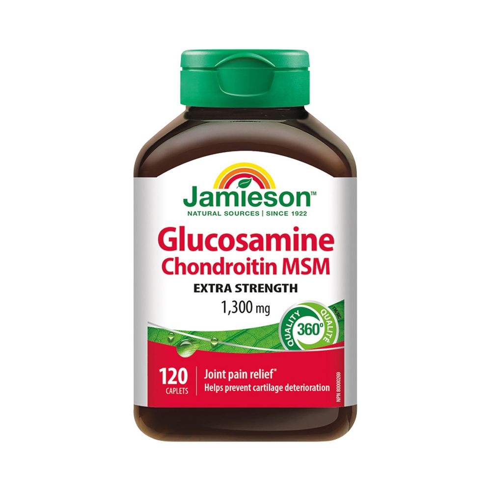 Jamieson Glukosamin Chondroitin MSM 1300 mg 120 tablet Jamieson