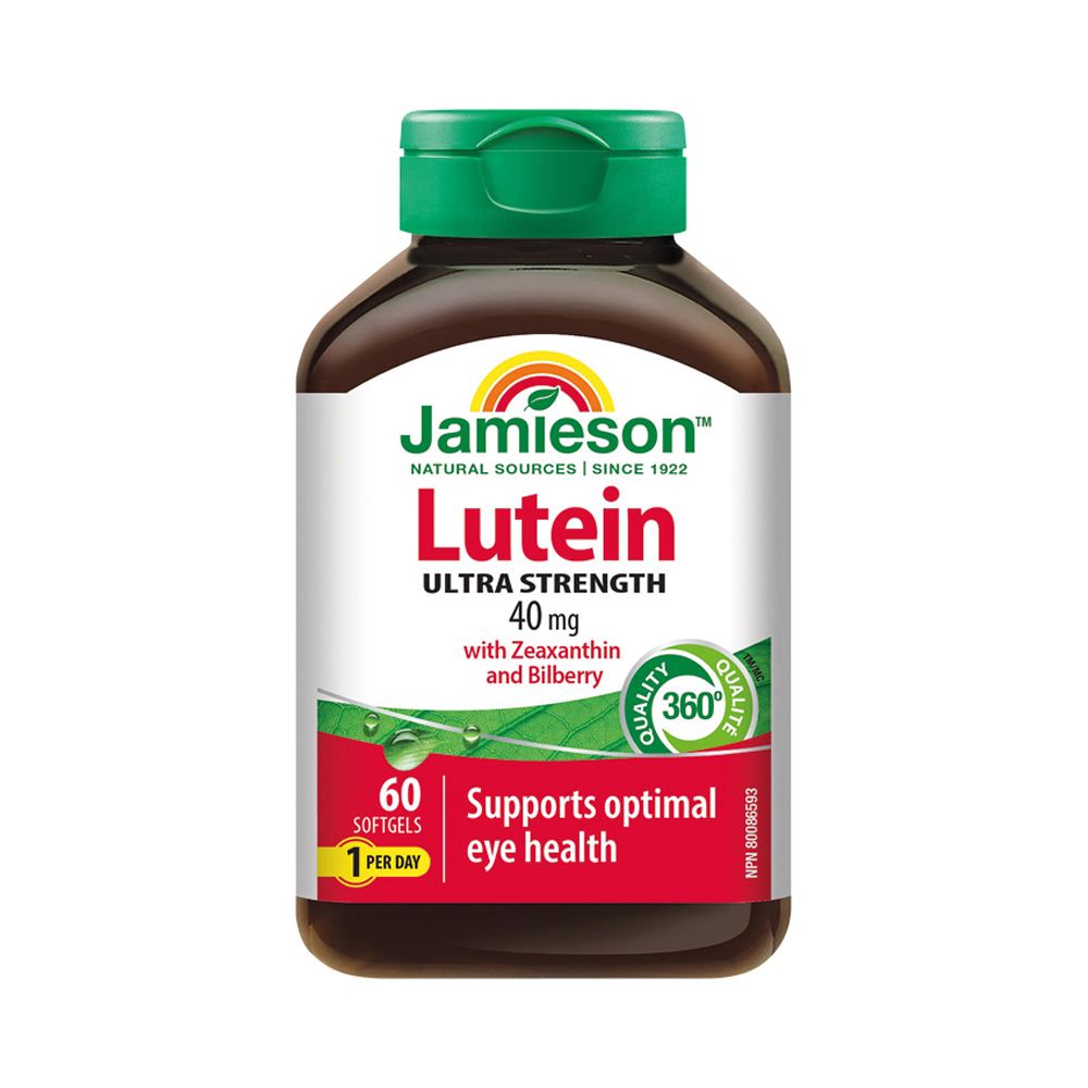 Jamieson Lutein se zeaxantinem a borůvkami 60 kapslí Jamieson