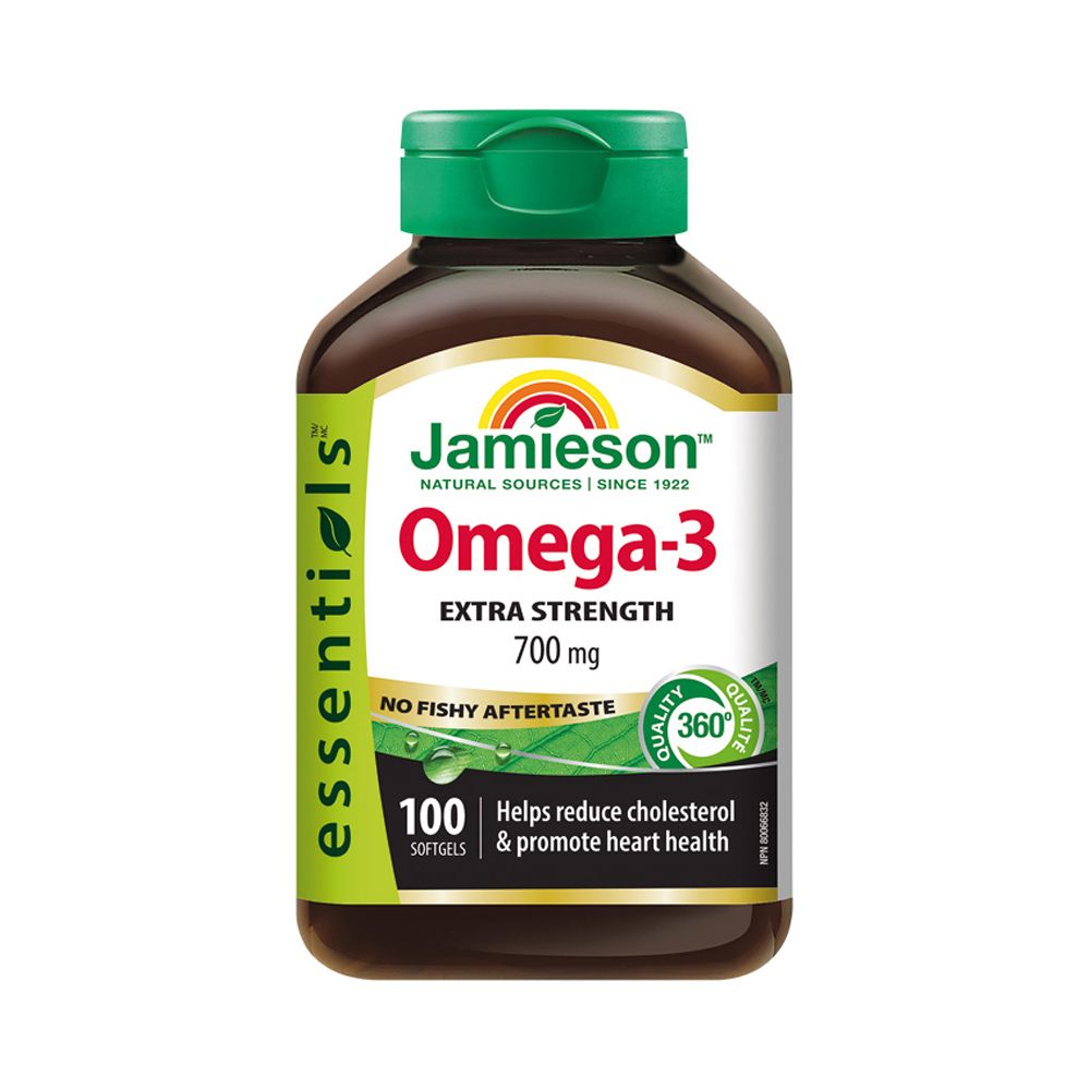 Jamieson Omega-3 EXTRA 700 mg 100 kapslí Jamieson